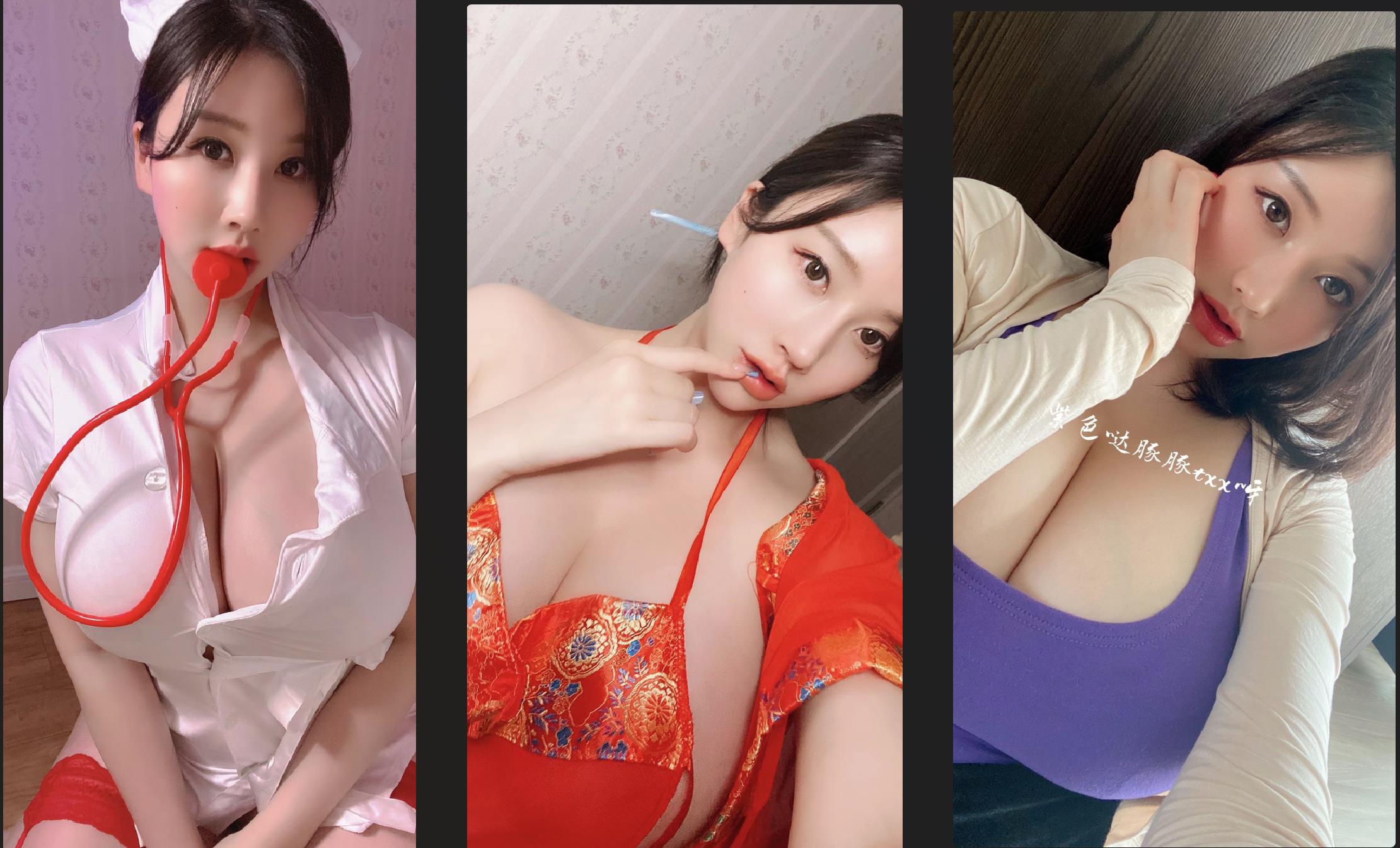 斗鱼巨乳美女童小芯(紫色哒豚豚) 微密圈合集 [336P+39V]-御龙图社